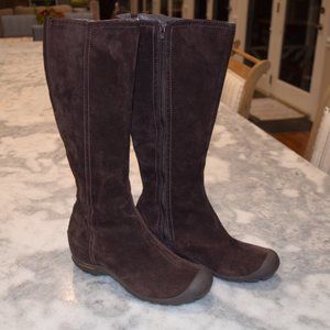 Merrell Waterproof Brown Suede Tall Boots